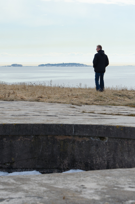 Exploring the bunkers of Suomenlinna