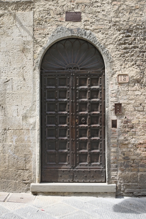 Entrance in San Gimignano