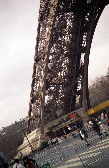 The famous tower at a twist