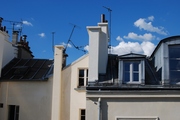 Paris roofs