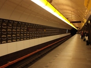 Prague Subway Station