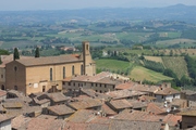 Landscape around San Gimignano