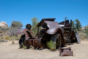 Rusting Car in Joshua Tree National Park